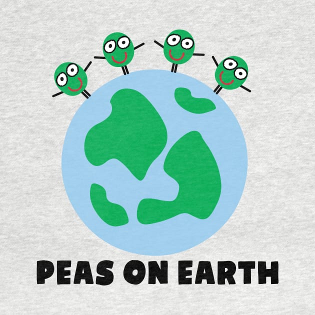 PEAS ON EARTH by toddgoldmanart